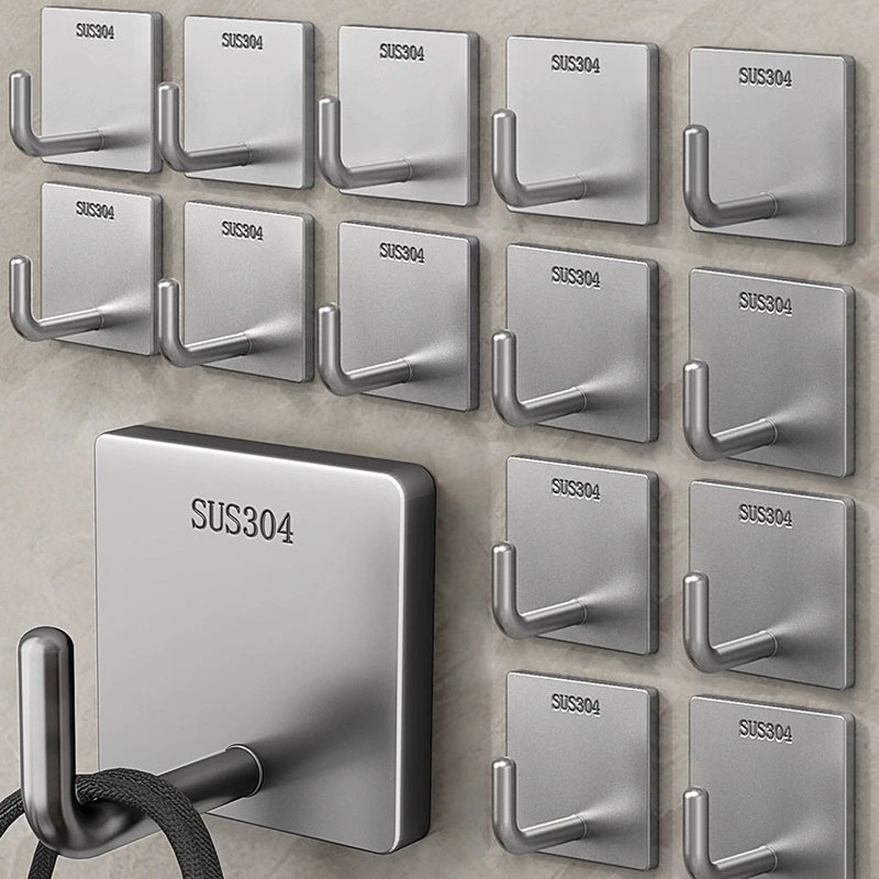 Kitchen Appliances Rack - Pengait Handuk Perekat Baja Tahan Karat