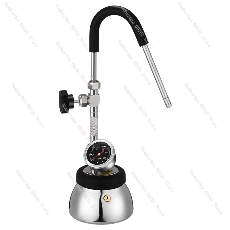 Kitchen Appliances Direct - Panci Kopi Uap Stainless Steel, Pembuat