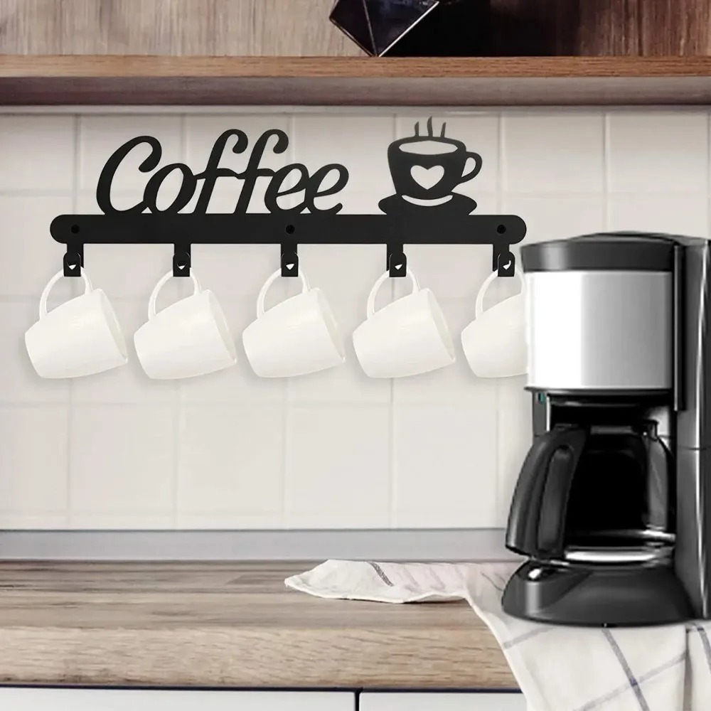 Rak Gantungan Cangkir Kopi Din - Kitchen Appliances Rack ulasan dan harga