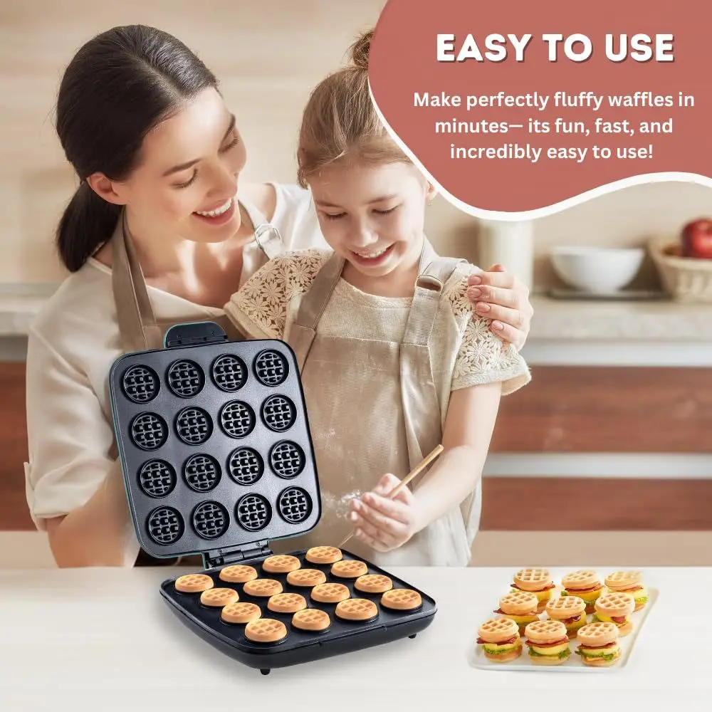 Pembuat Waffle 16 Lubang, Perm - Sandwich Press Grill ulasan dan harga
