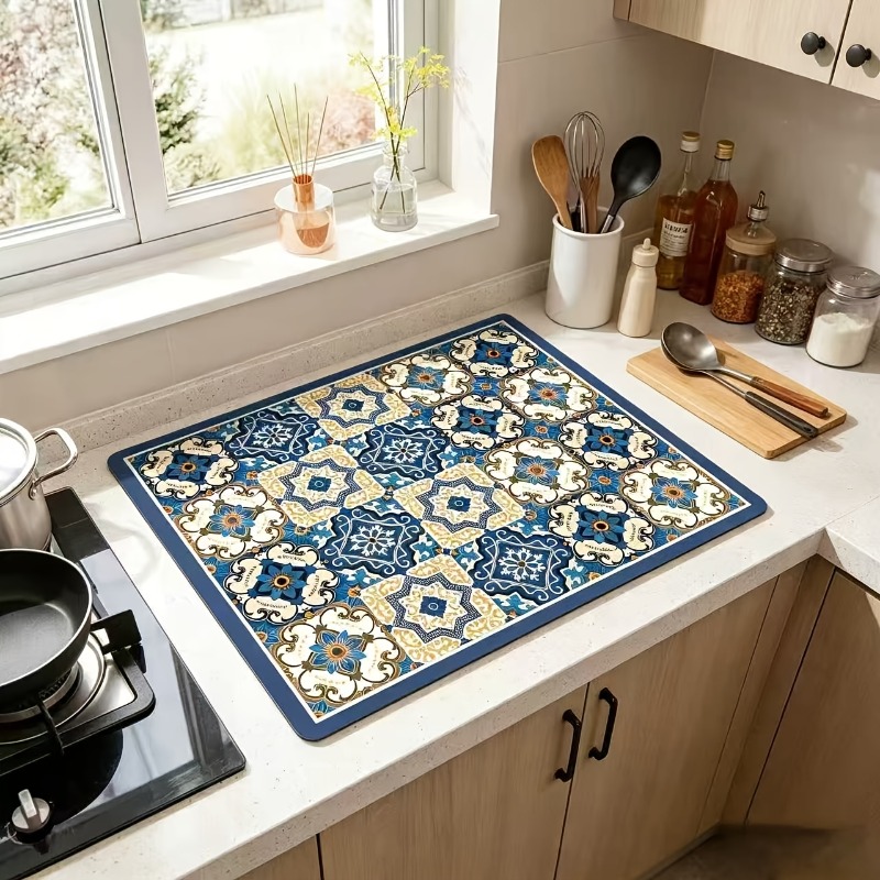 Sarung Mesin Cuci Motif Ubin R - Kitchen Appliances Vintage ulasan dan harga