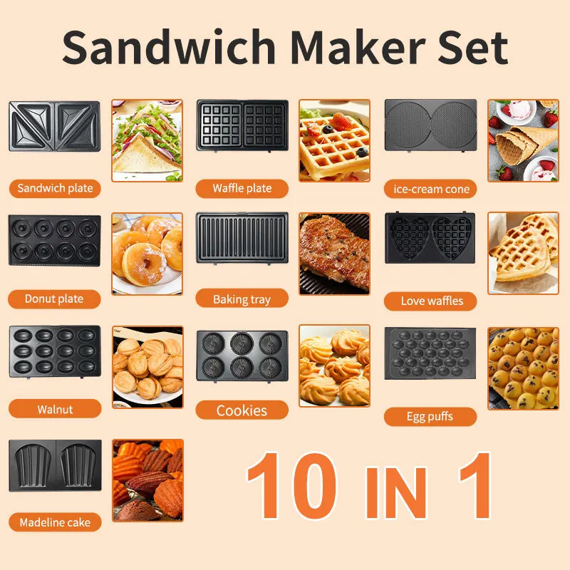 Peralatan Rumah Tangga 220/110 - Sandwich Press Grill ulasan dan harga