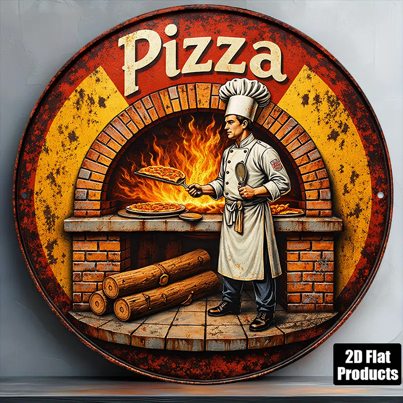 Papan Tanda Logam Retro 2D, Se - Kitchen Appliances Vintage ulasan dan harga