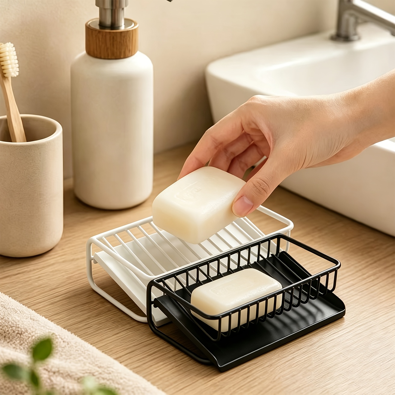 1 Buah Tempat Sabun Plastik de - Kitchen Appliances Rack ulasan dan harga