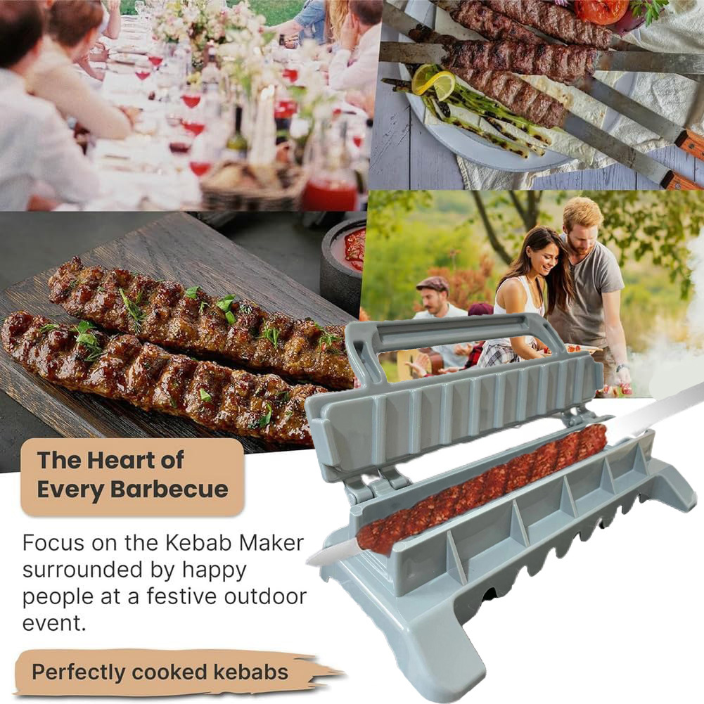 Pembuat Kebab Satu Baris Baru, - Sandwich Press Grill ulasan dan harga